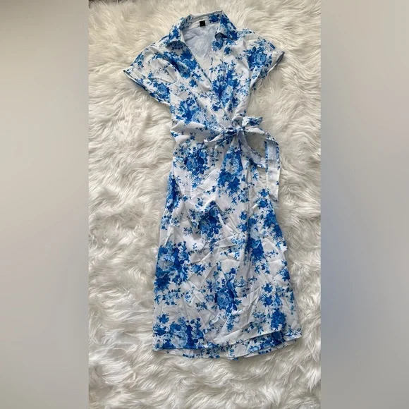 Floral Wrap Dress - Picture 2 of 2